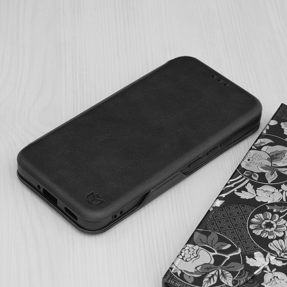 Калъф за Xiaomi 13, Techsuit, Safe Wallet Plus, Черен