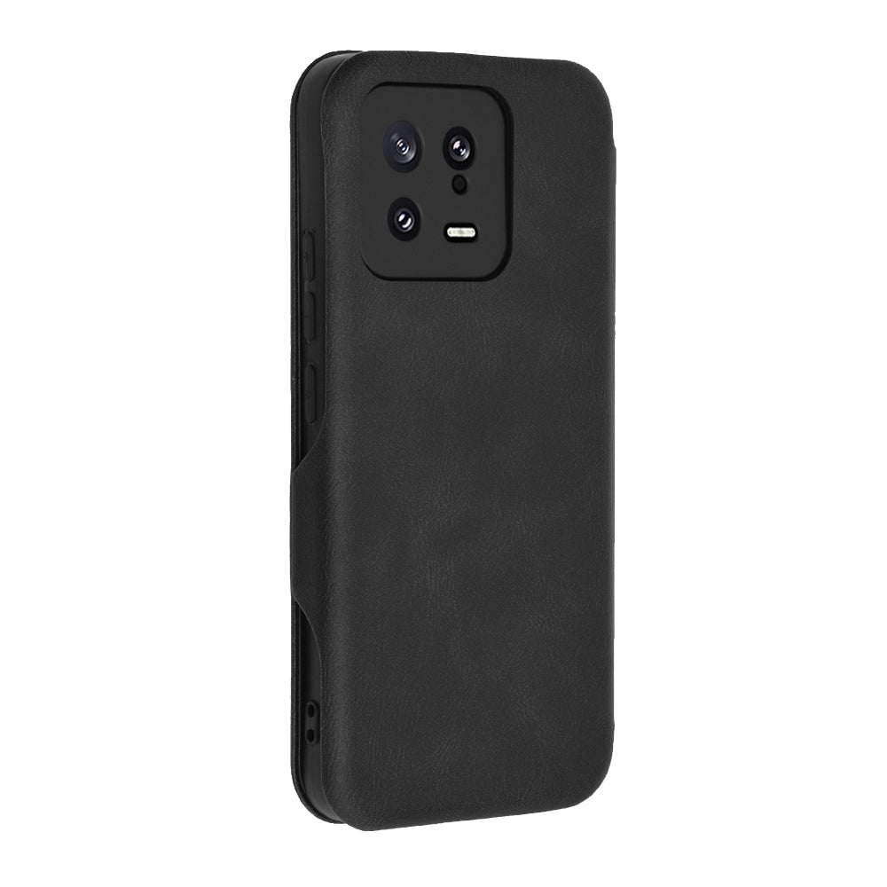 Калъф за Xiaomi 13, Techsuit, Safe Wallet Plus, Черен