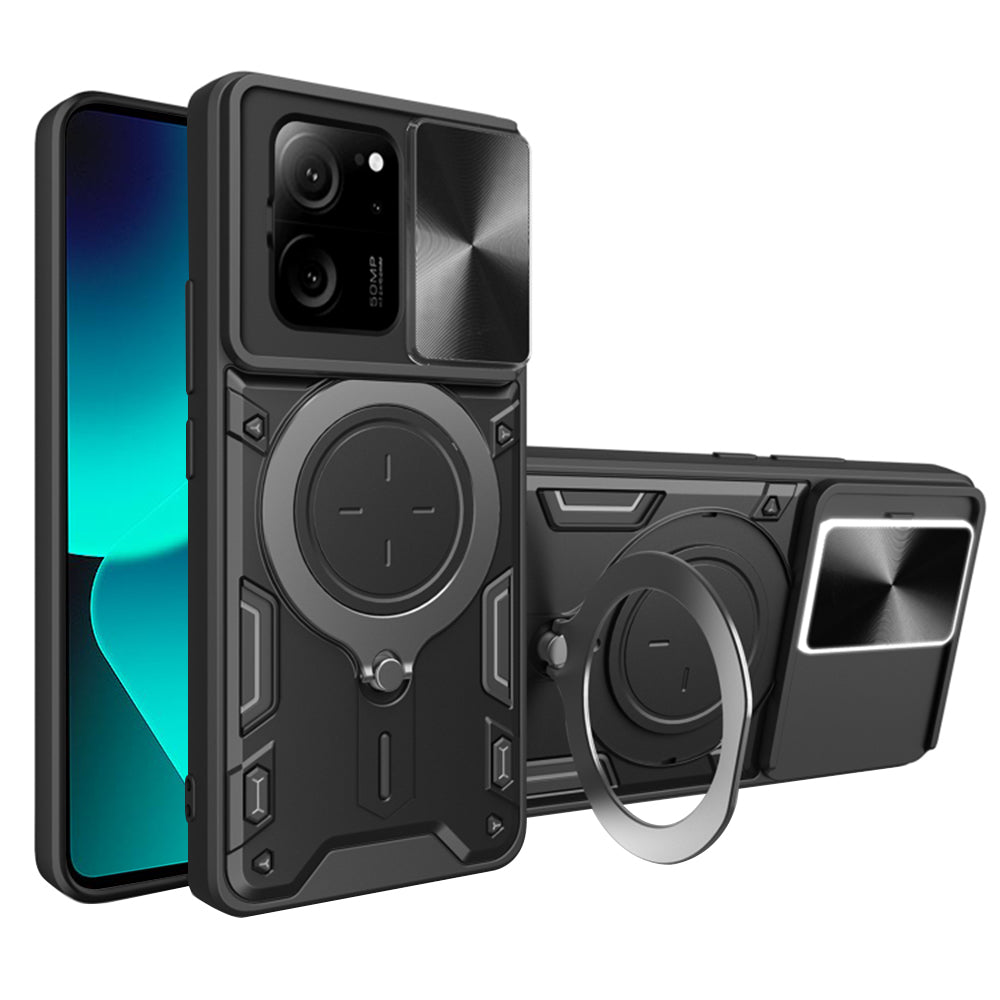 Калъф за Xiaomi 13T Pro / 13T, Techsuit, CamGuard Pro, Черен