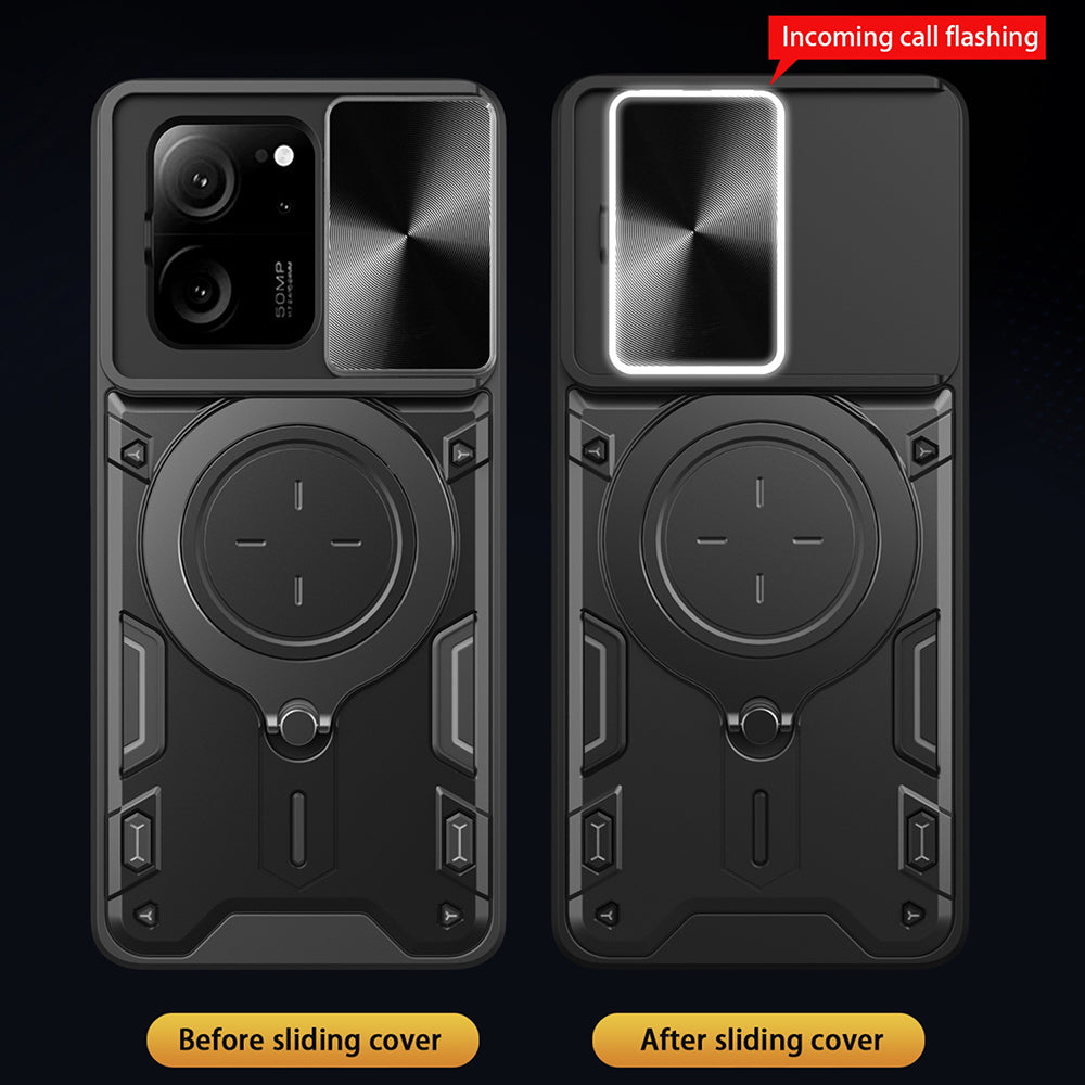 Калъф за Xiaomi 13T Pro / 13T, Techsuit, CamGuard Pro, Черен