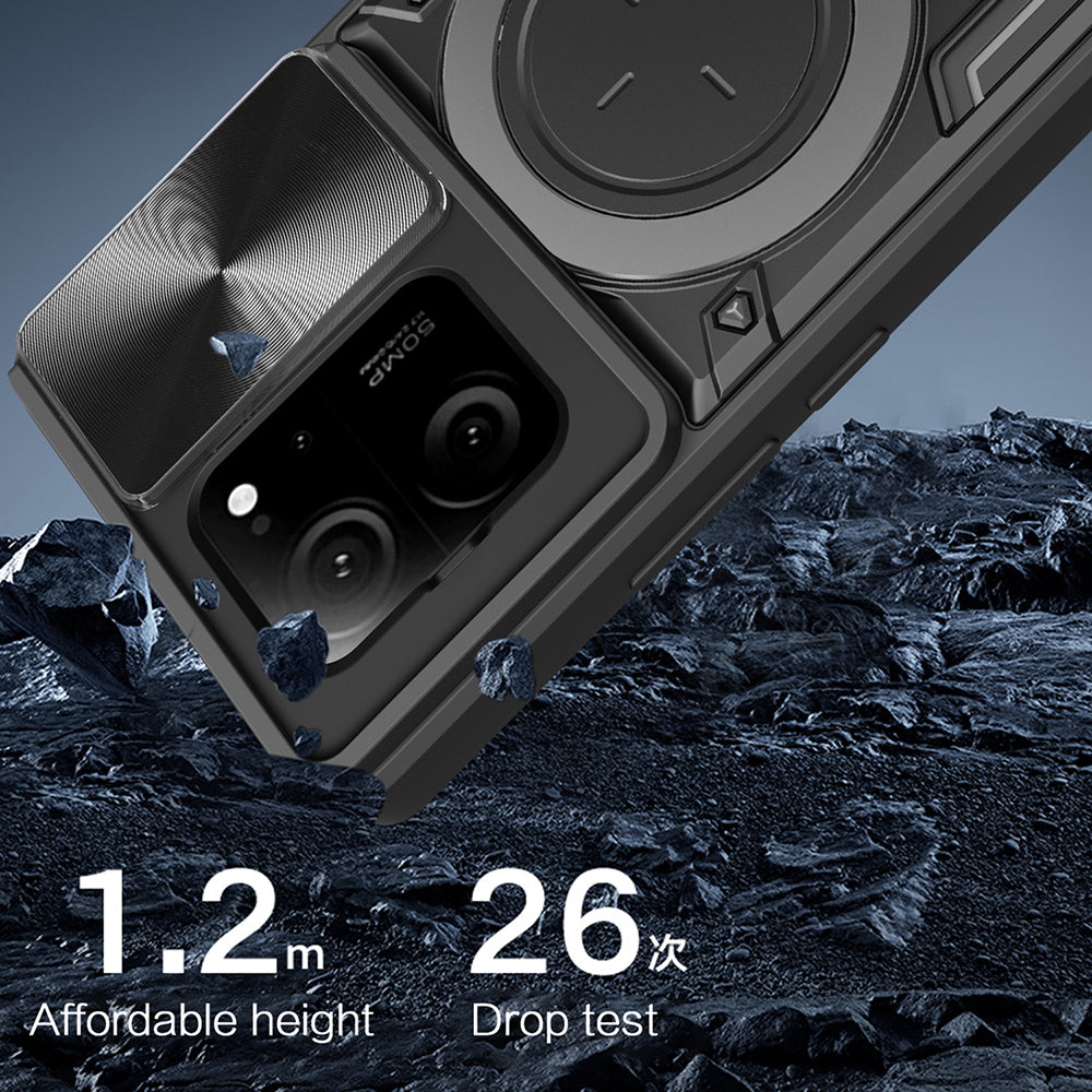 Калъф за Xiaomi 13T Pro / 13T, Techsuit, CamGuard Pro, Черен