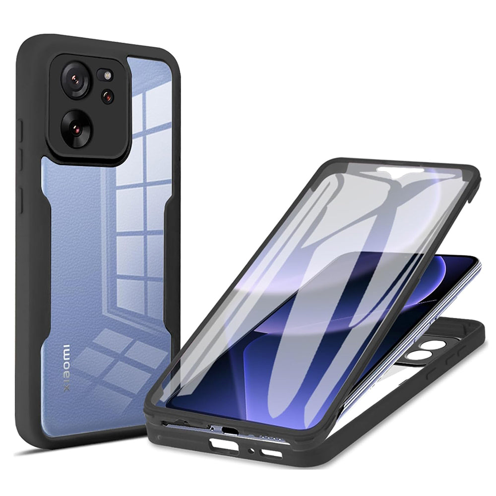 Калъф за Xiaomi 13T Pro / 13T, Techsuit, ColorVerse 360, Черен