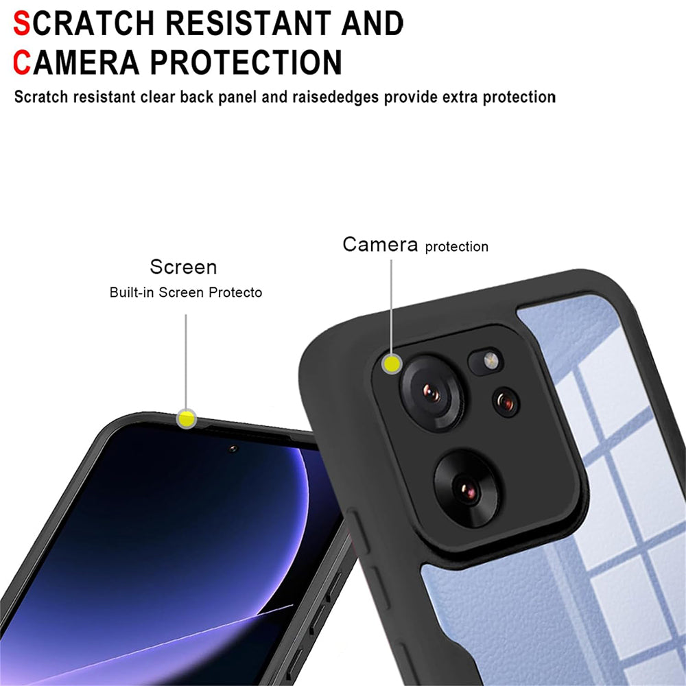 Калъф за Xiaomi 13T Pro / 13T, Techsuit, ColorVerse 360, Черен