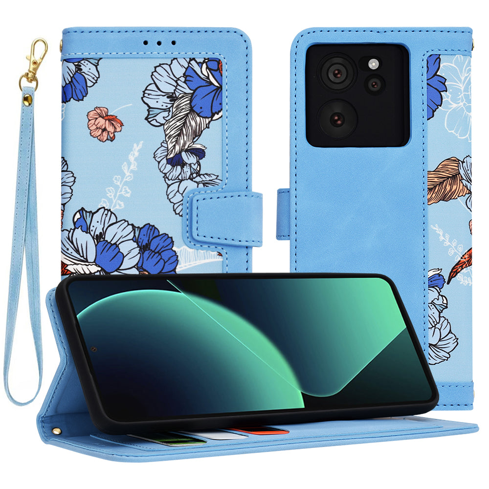 Калъф за Xiaomi 13T Pro / 13T, Techsuit, FlipCraft, Син