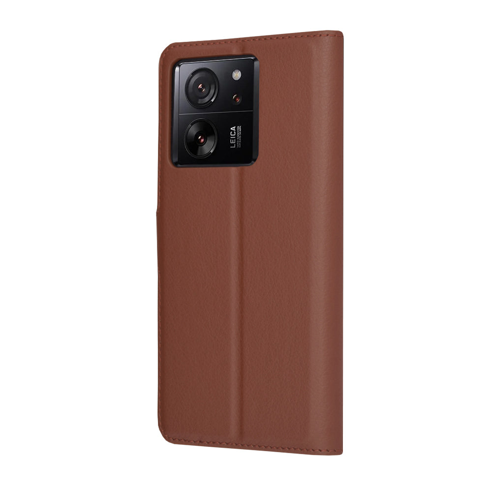 Калъф за Xiaomi 13T Pro / 13T, Techsuit, Leather Folio, Кафяв