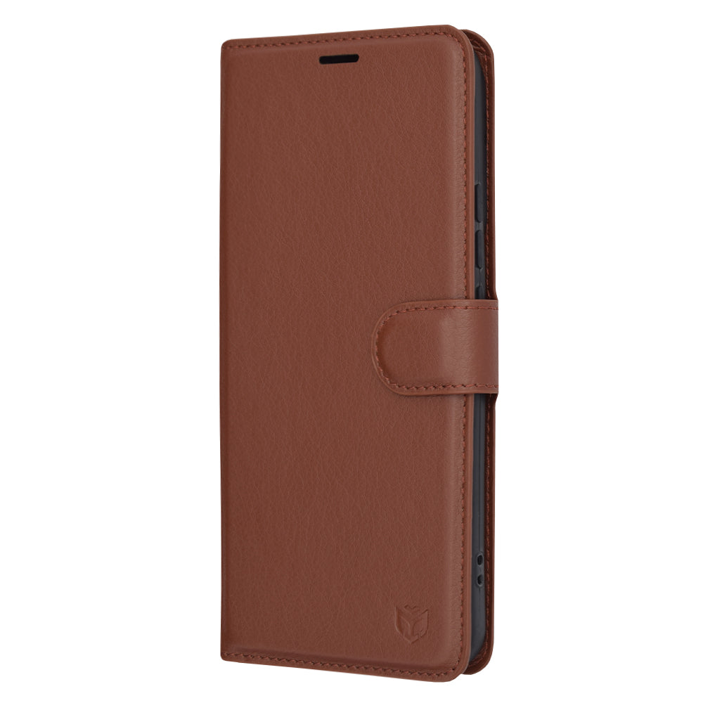 Калъф за Xiaomi 14 Pro, Techsuit, Leather Folio, Кафяв