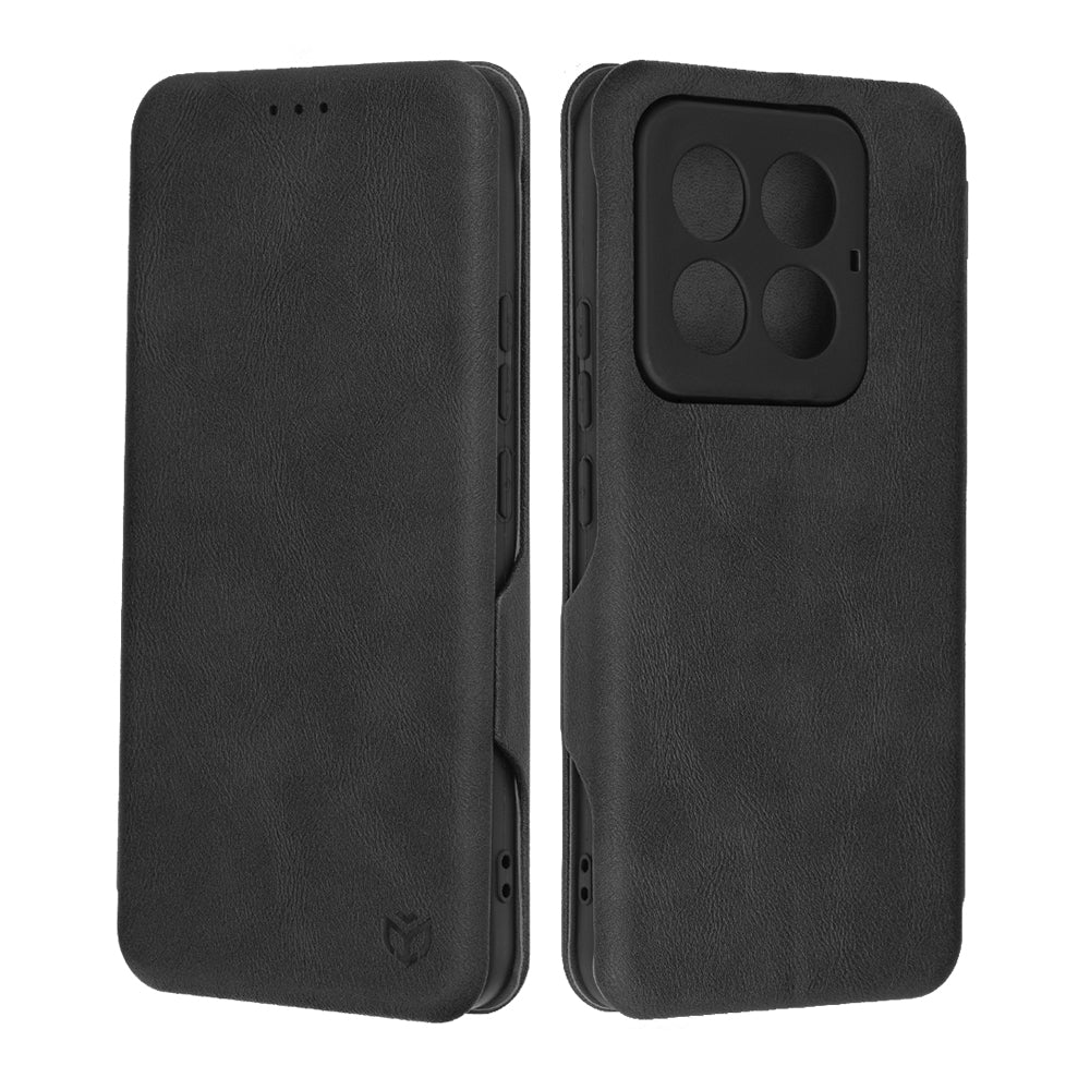 Калъф за Xiaomi 14 Pro, Techsuit, Safe Wallet Plus, Черен