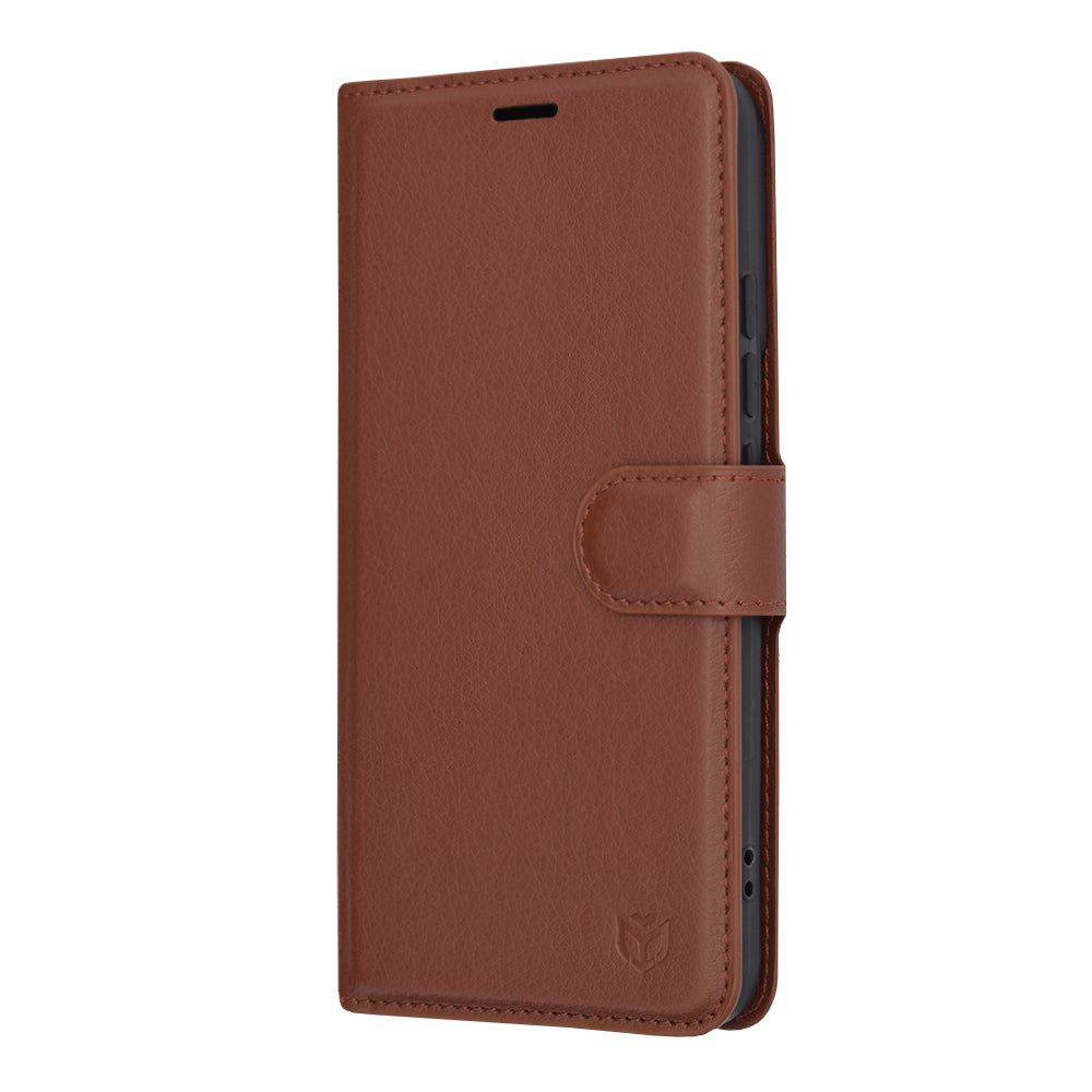 Калъф за Xiaomi 14, Techsuit, Leather Folio, Кафяв