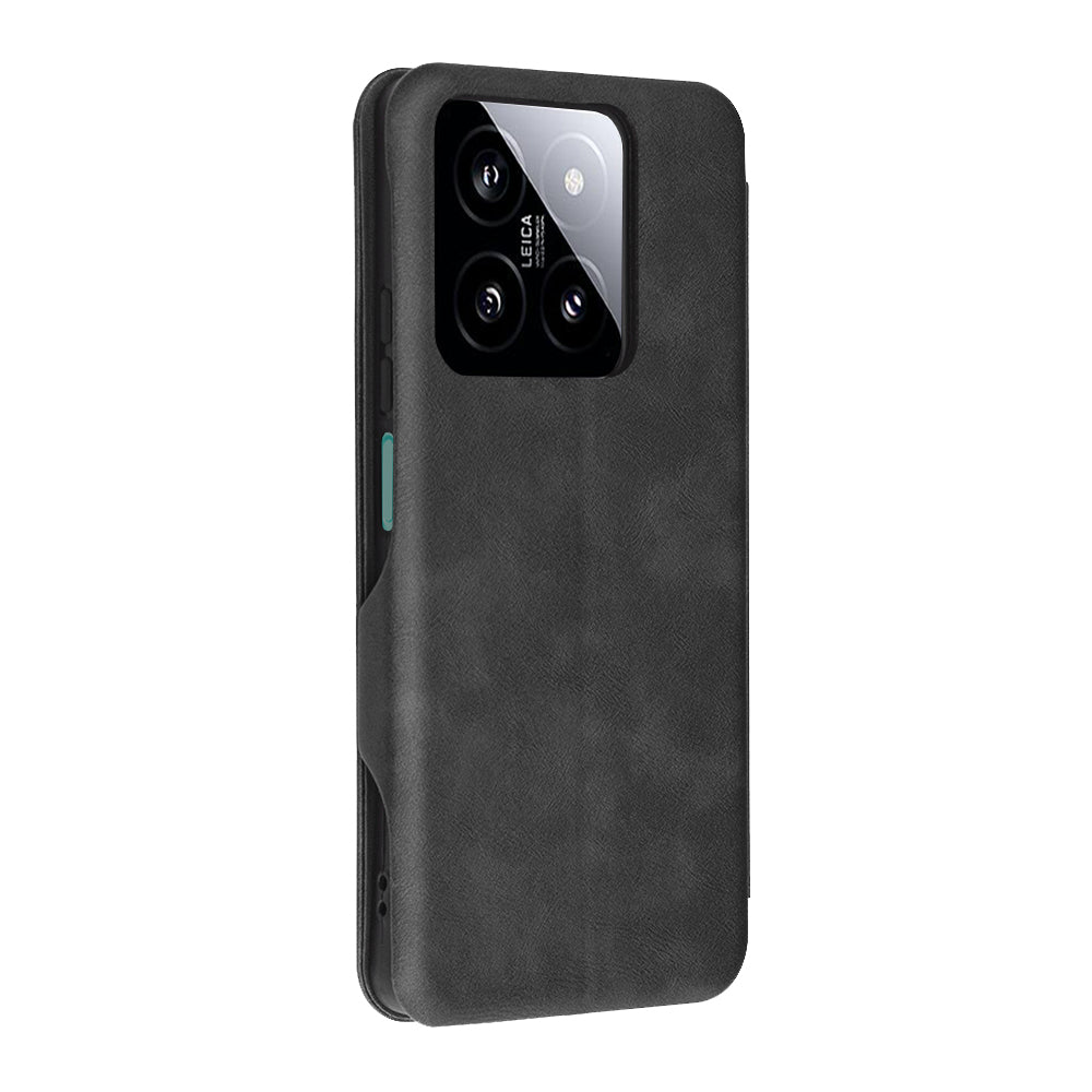 Калъф за Xiaomi 14, Techsuit, Safe Wallet Plus, Черен
