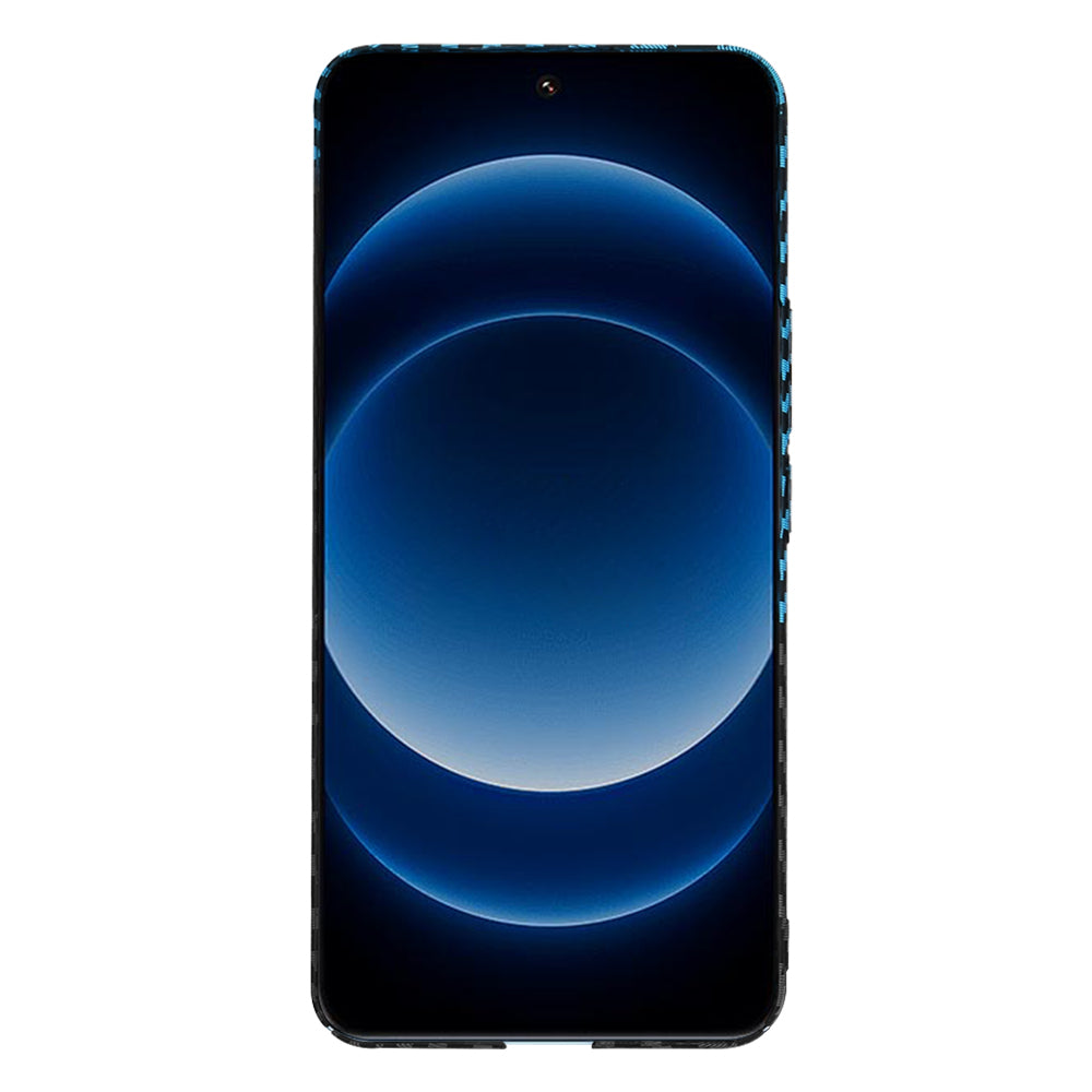 Калъф за Xiaomi 14 Ultra, Techsuit, Carbonite FiberShell, Черно Синьо