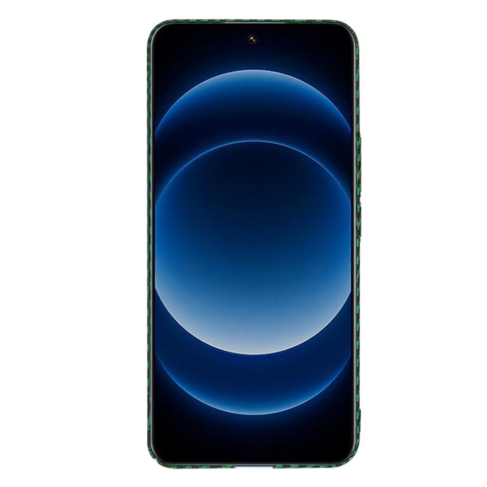 Калъф за Xiaomi 14 Ultra, Techsuit, Carbonite FiberShell, Зелен