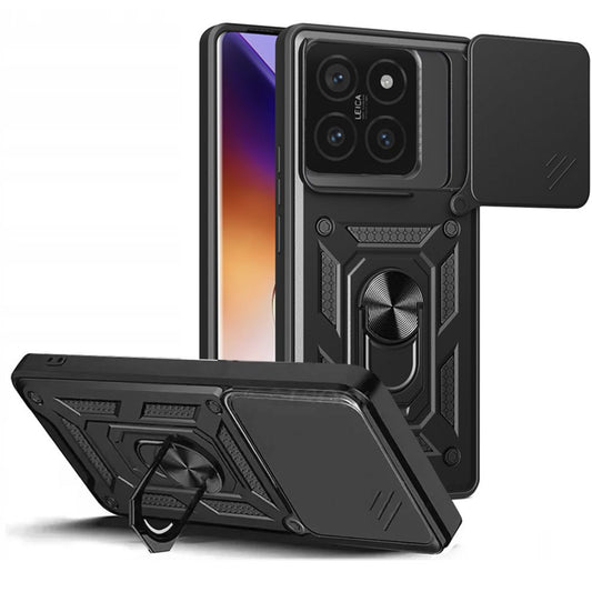 Калъф за Xiaomi 14T Pro, Tech-Protect, CamShield Pro, черен