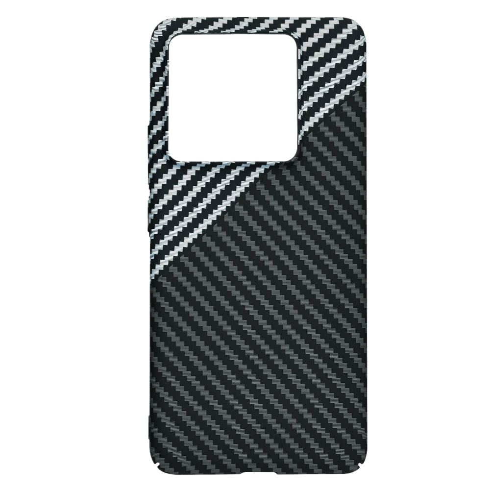 Калъф за Xiaomi 14T Pro, Techsuit, Carbonite FiberShell, Черно Сиво