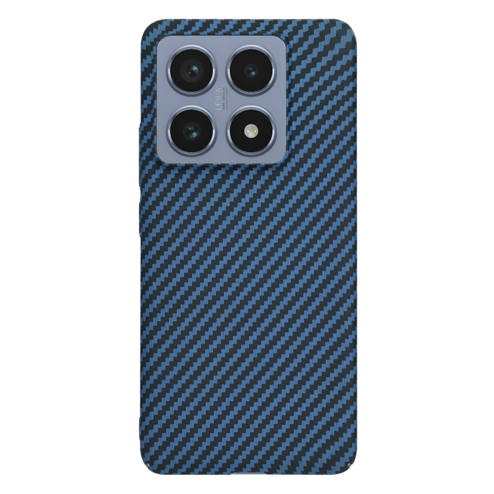 Калъф за Xiaomi 14T Pro, Techsuit, Carbonite FiberShell, Тюркоаз