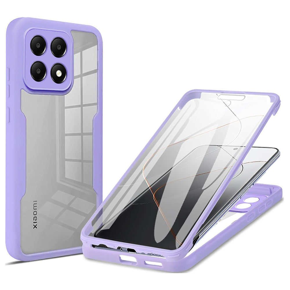 Калъф за Xiaomi 14T Pro, Techsuit, ColorVerse 360, Лилав