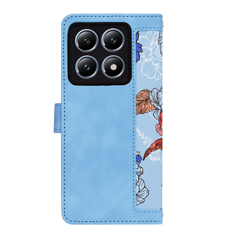 Калъф за Xiaomi 14T Pro, Techsuit, FlipCraft, Син