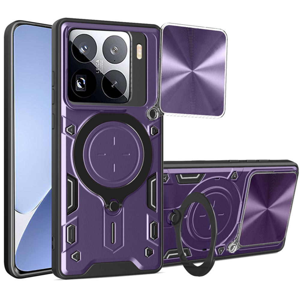 Калъф за Xiaomi 15 Pro, Techsuit, CamGuard Pro, Лилав