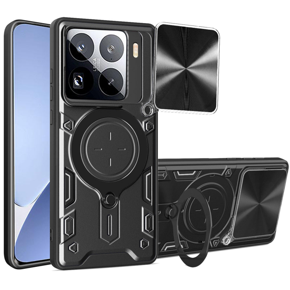 Калъф за Xiaomi 15 Pro, Techsuit, CamGuard Pro, Черен