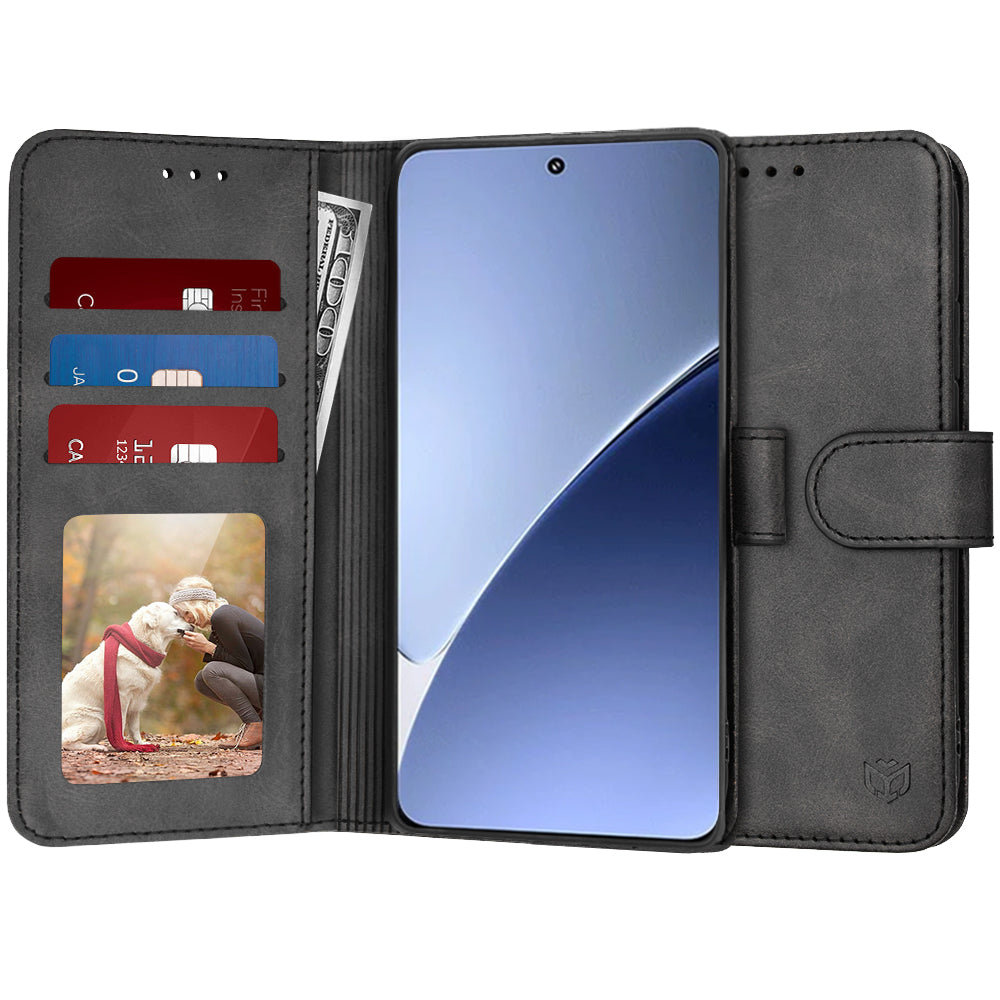 Калъф за Xiaomi 15 Pro, Techsuit, Diary Book, Черен