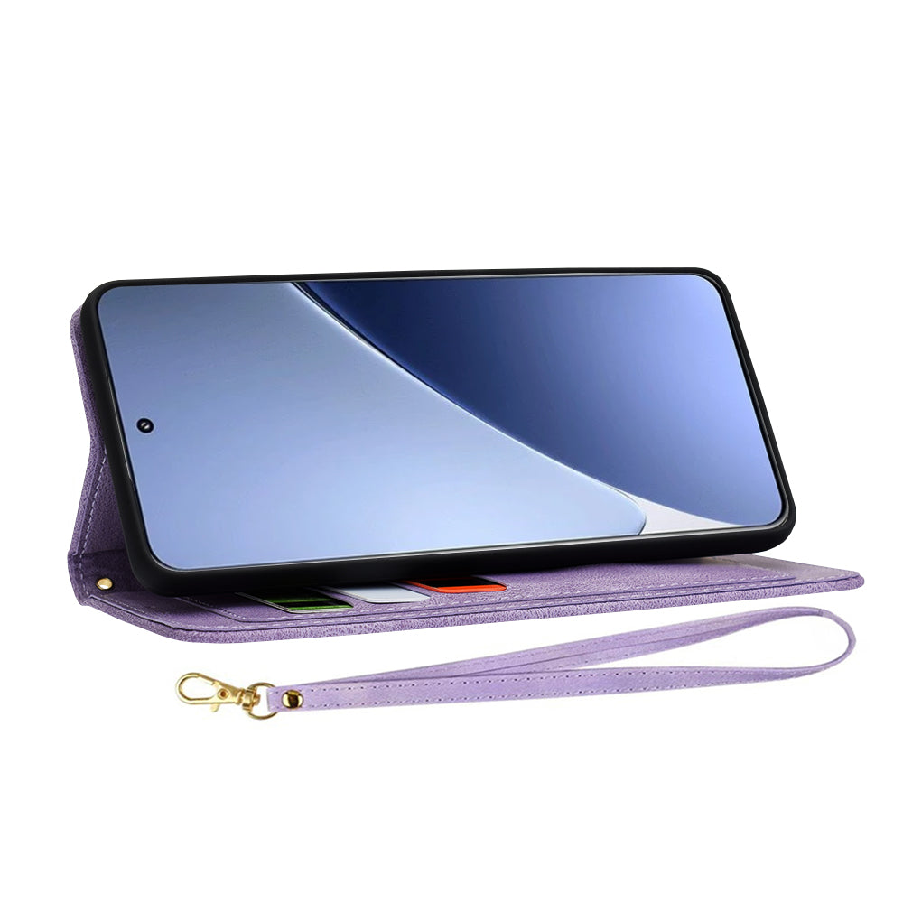 Калъф за Xiaomi 15 Pro, Techsuit, FlipCraft, Лилав