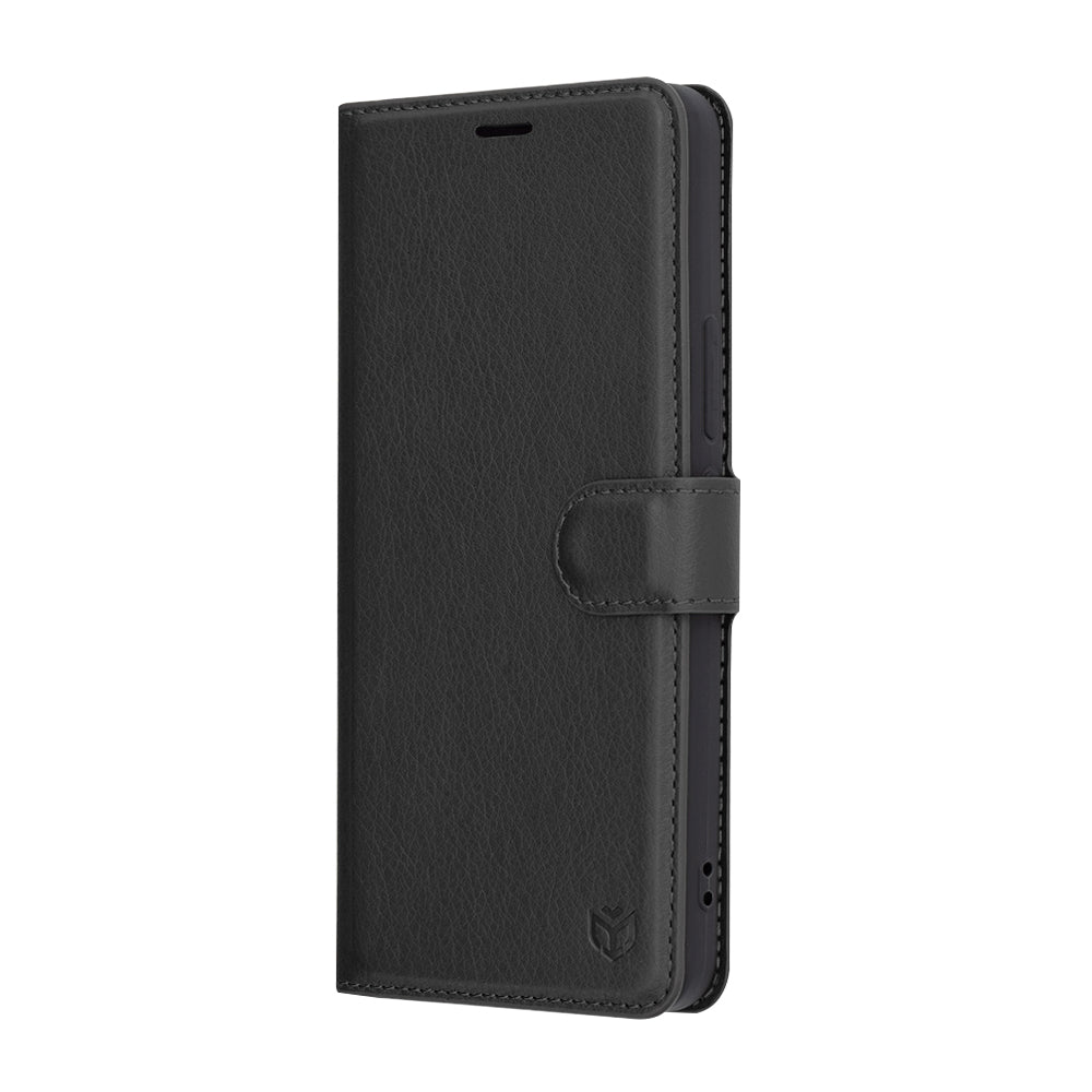 Калъф за Xiaomi 15 Pro, Techsuit, Leather Folio, Черен