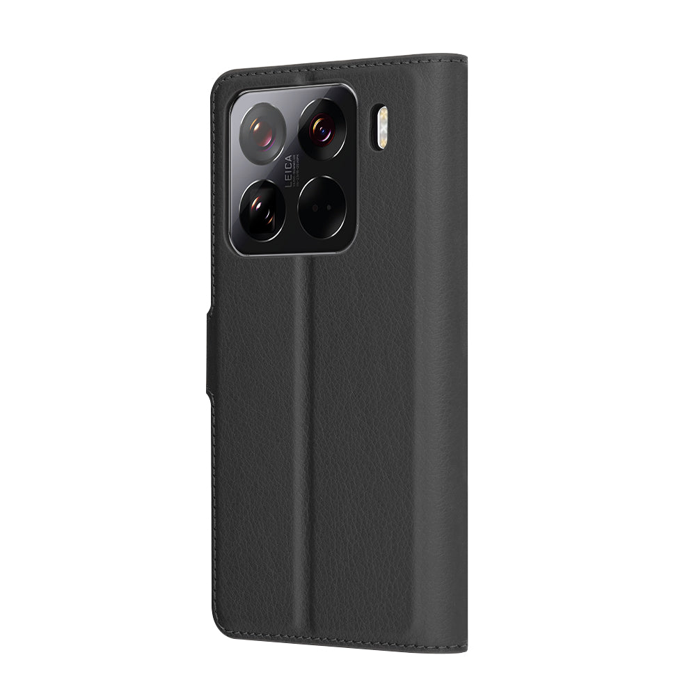 Калъф за Xiaomi 15 Pro, Techsuit, Leather Folio, Черен