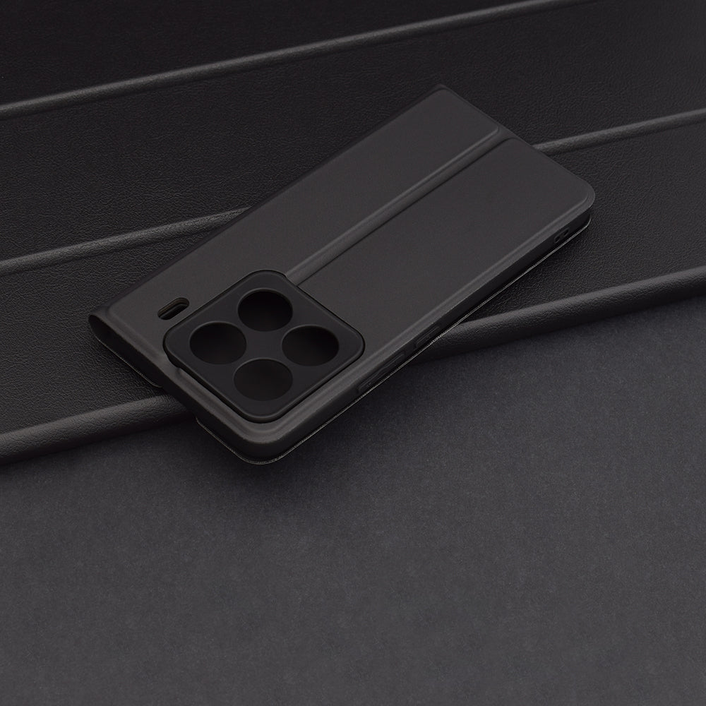 Калъф за Xiaomi 15 Pro, Techsuit, Magskin Book, Черен