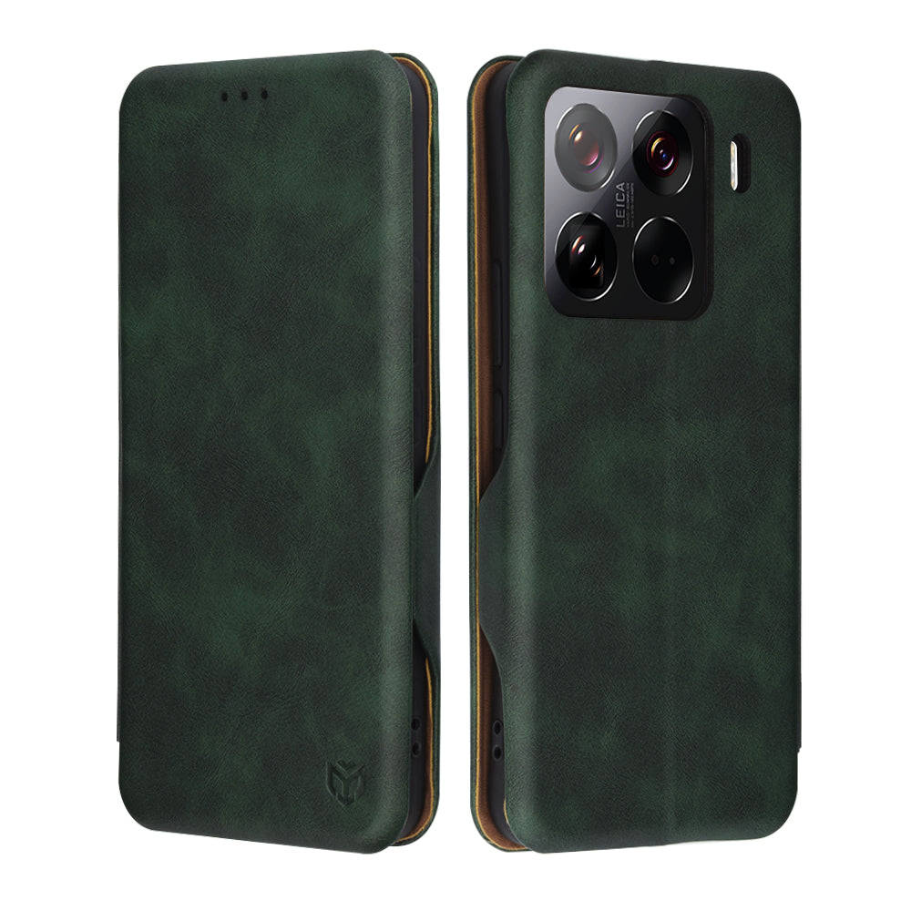 Калъф за Xiaomi 15 Pro, Techsuit, Safe Wallet Plus, Зелен