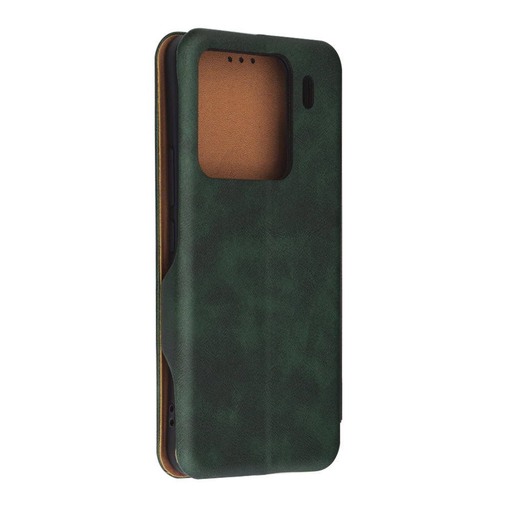 Калъф за Xiaomi 15 Pro, Techsuit, Safe Wallet Plus, Зелен