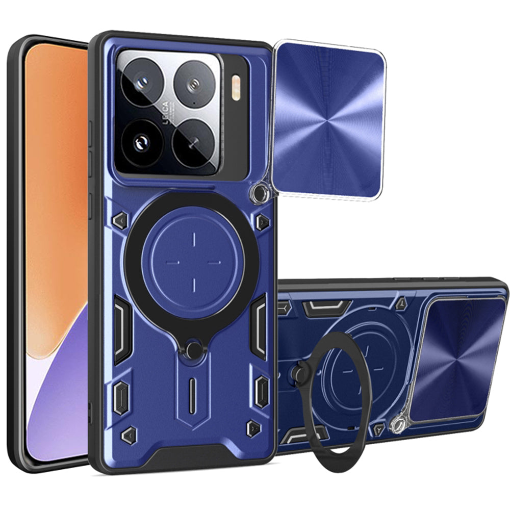 Калъф за Xiaomi 15, Techsuit, CamGuard Pro, Син