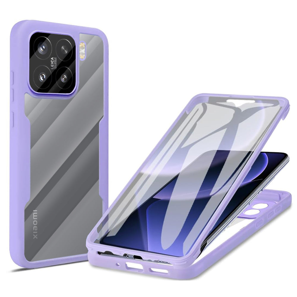 Калъф за Xiaomi 15, Techsuit, ColorVerse 360, Лилав