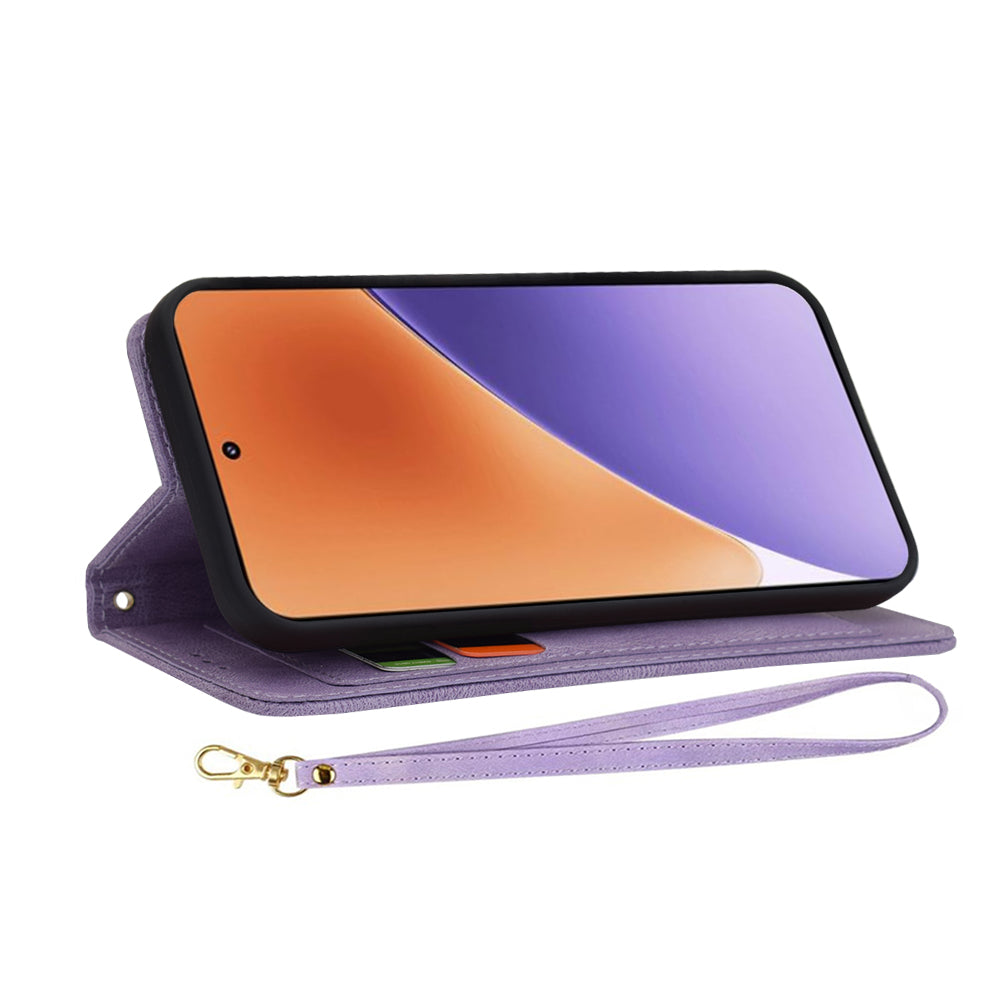 Калъф за Xiaomi 15, Techsuit, FlipCraft, Лилав