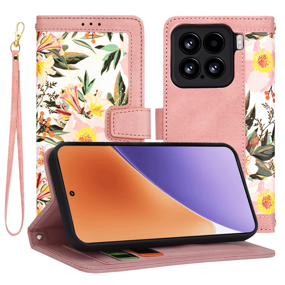 Калъф за Xiaomi 15, Techsuit, FlipCraft, Розов