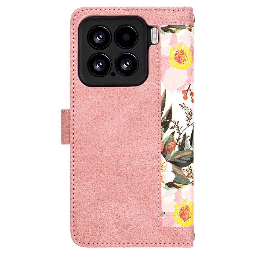 Калъф за Xiaomi 15, Techsuit, FlipCraft, Розов