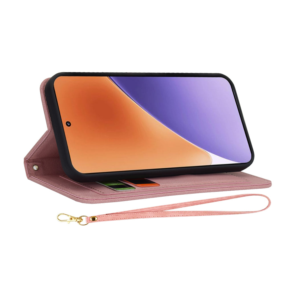 Калъф за Xiaomi 15, Techsuit, FlipCraft, Розов