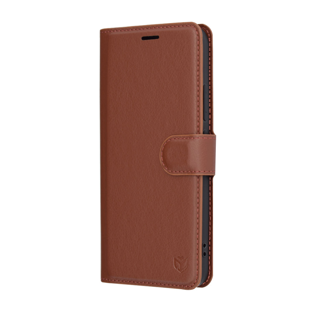 Калъф за Xiaomi 15, Techsuit, Leather Folio, Кафяв