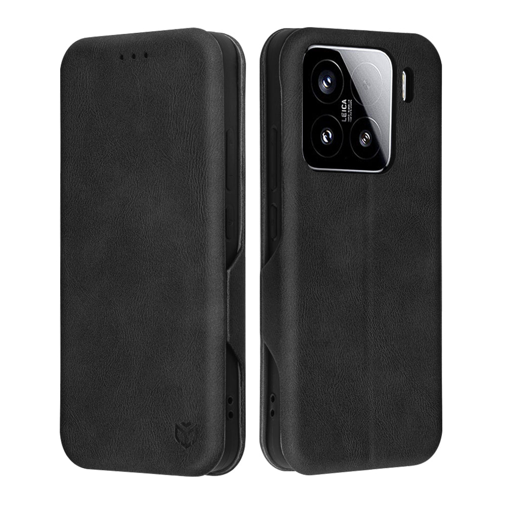 Калъф за Xiaomi 15, Techsuit, Safe Wallet Plus, Черен