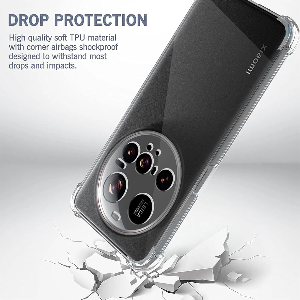 Калъф за Xiaomi 15 Ultra, Techsuit, Shockproof Clear, Прозрачен