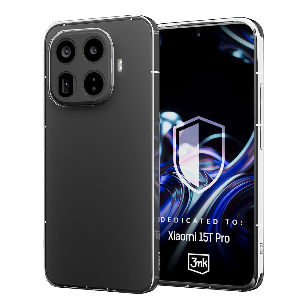 Калъф за Xiaomi 15T Pro, 3MK, Clear, Прозрачен