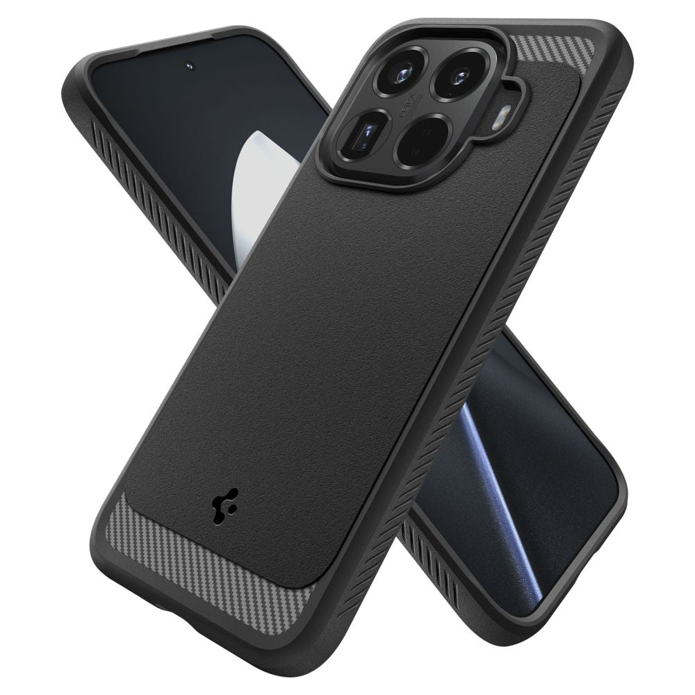 Калъф за Xiaomi 15T Pro, Spigen, Rugged Armor, Черен ACS11152