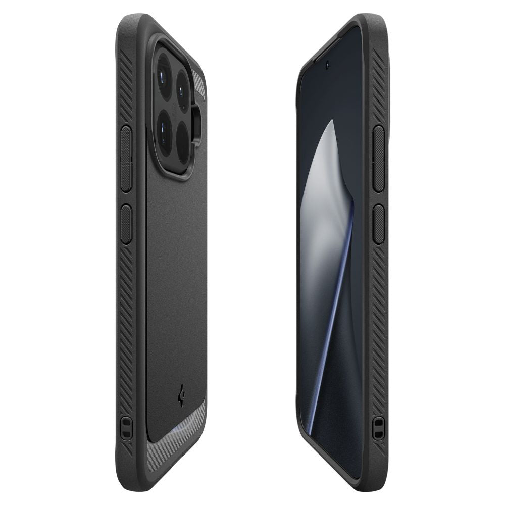 Калъф за Xiaomi 15T Pro, Spigen, Rugged Armor, Черен ACS11152