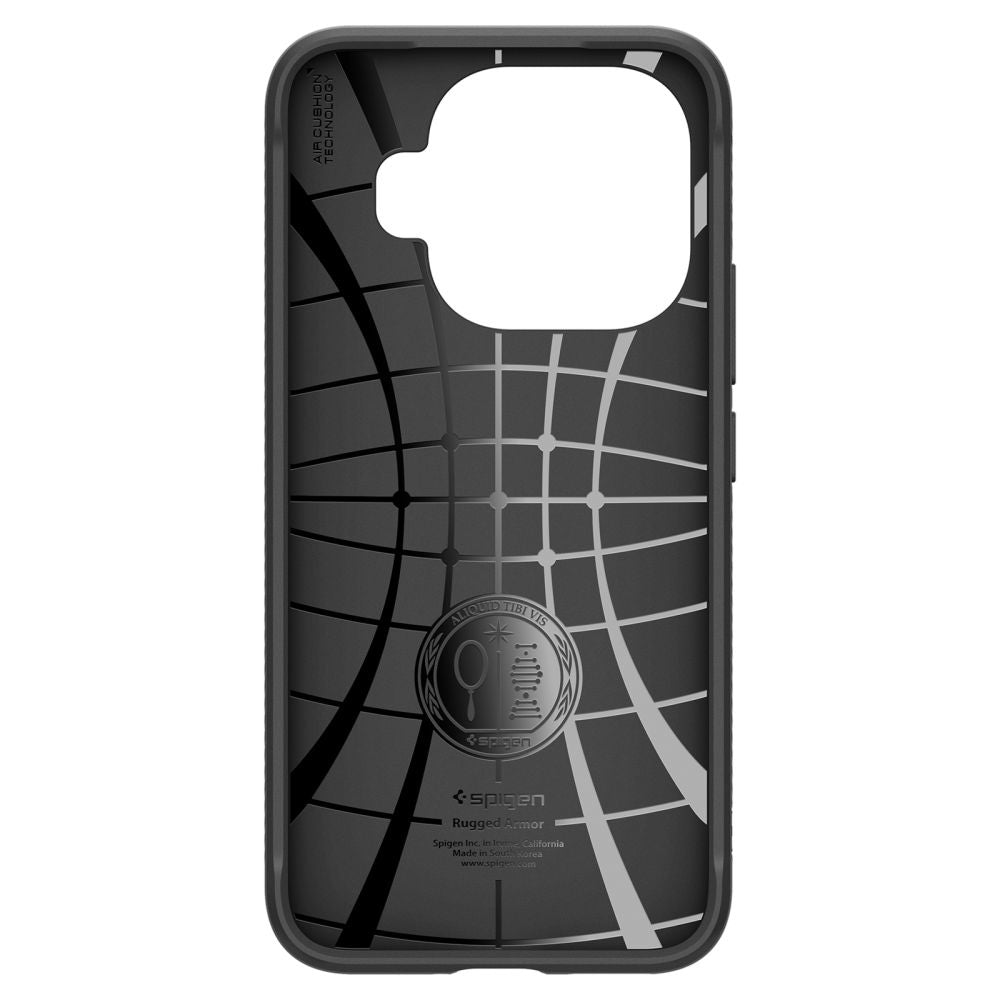 Калъф за Xiaomi 15T Pro, Spigen, Rugged Armor, Черен ACS11152