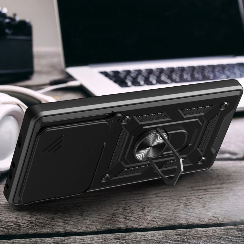 Калъф за Xiaomi 15T Pro, Techsuit, CamShield, Златист