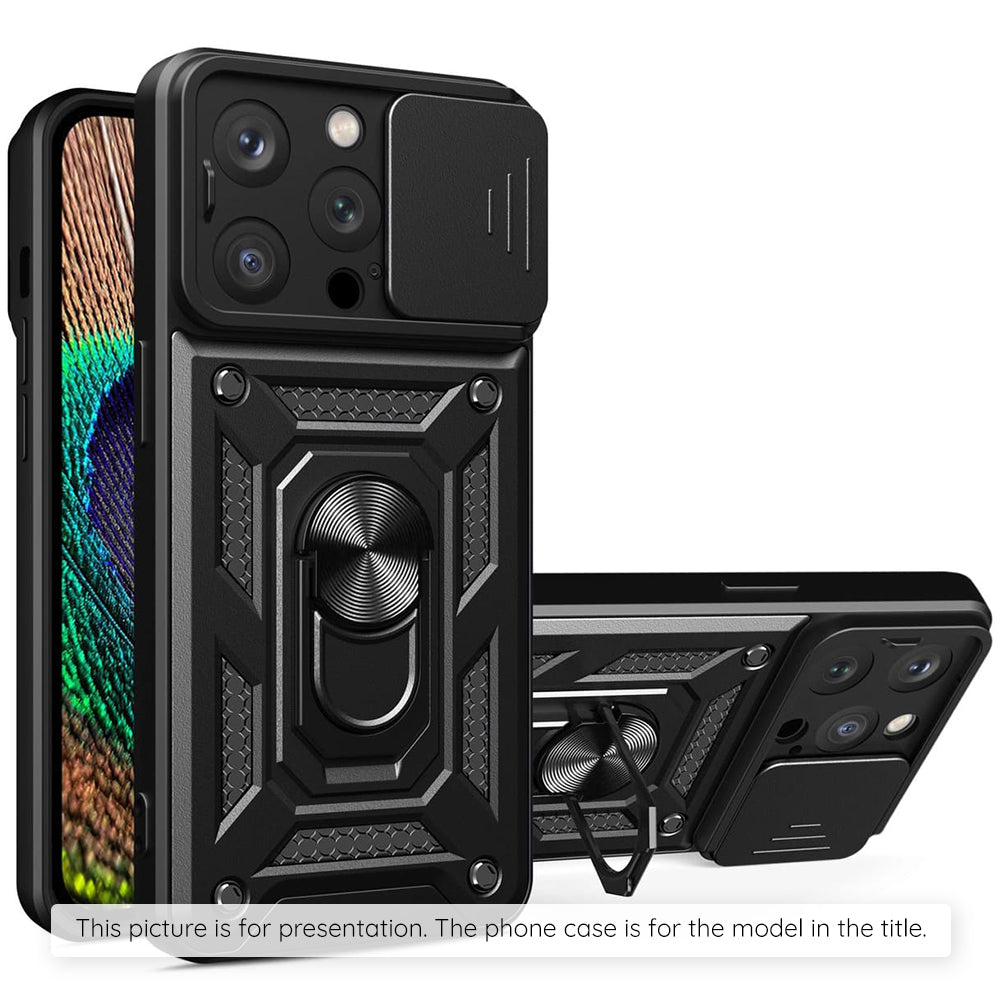 Калъф за Xiaomi 15T Pro, Techsuit, CamShield, Черен