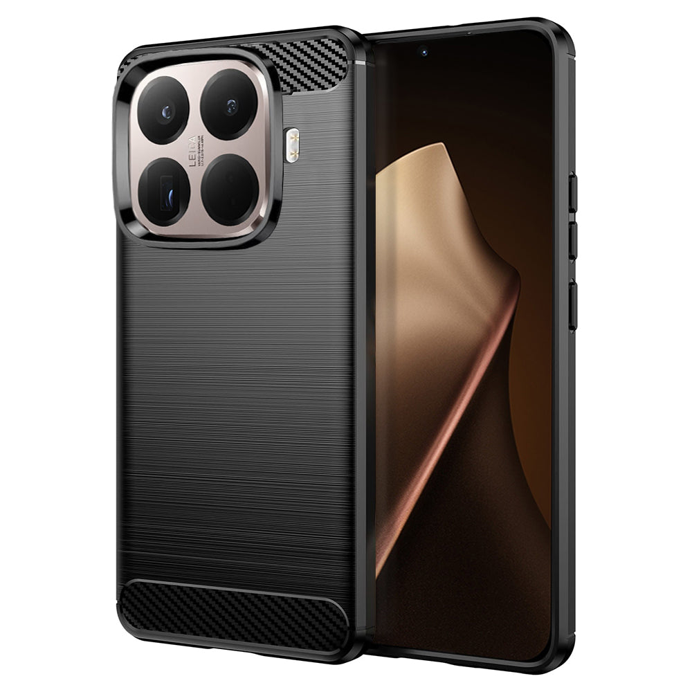 Калъф за Xiaomi 15T Pro, Techsuit, Карбон, Черен
