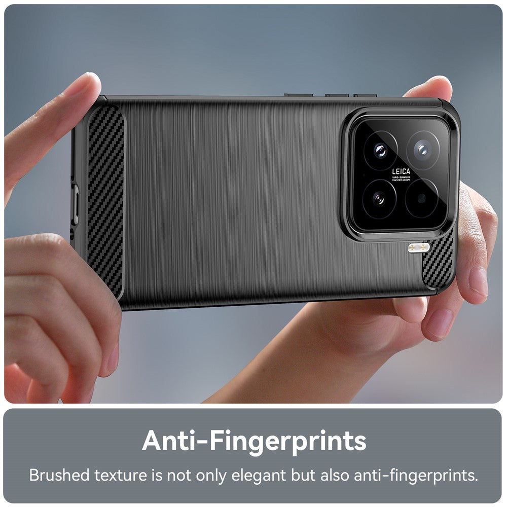 Калъф за Xiaomi 15T Pro, Techsuit, Карбон, Черен