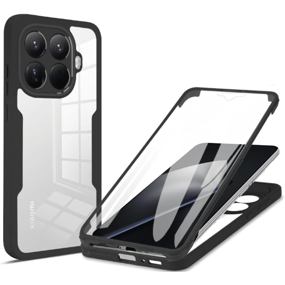 Калъф за Xiaomi 15T Pro, Techsuit, ColorVerse 360, Черен