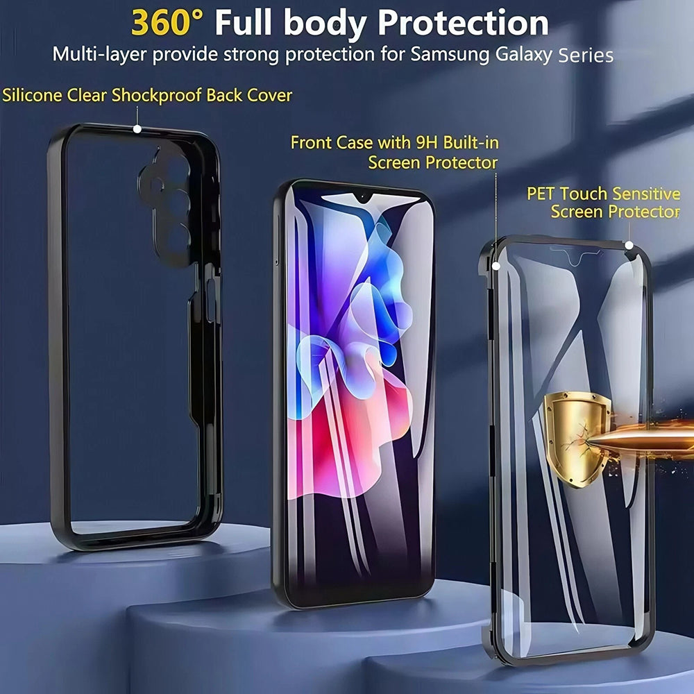 Калъф за Xiaomi 15T Pro, Techsuit, ColorVerse 360, Черен