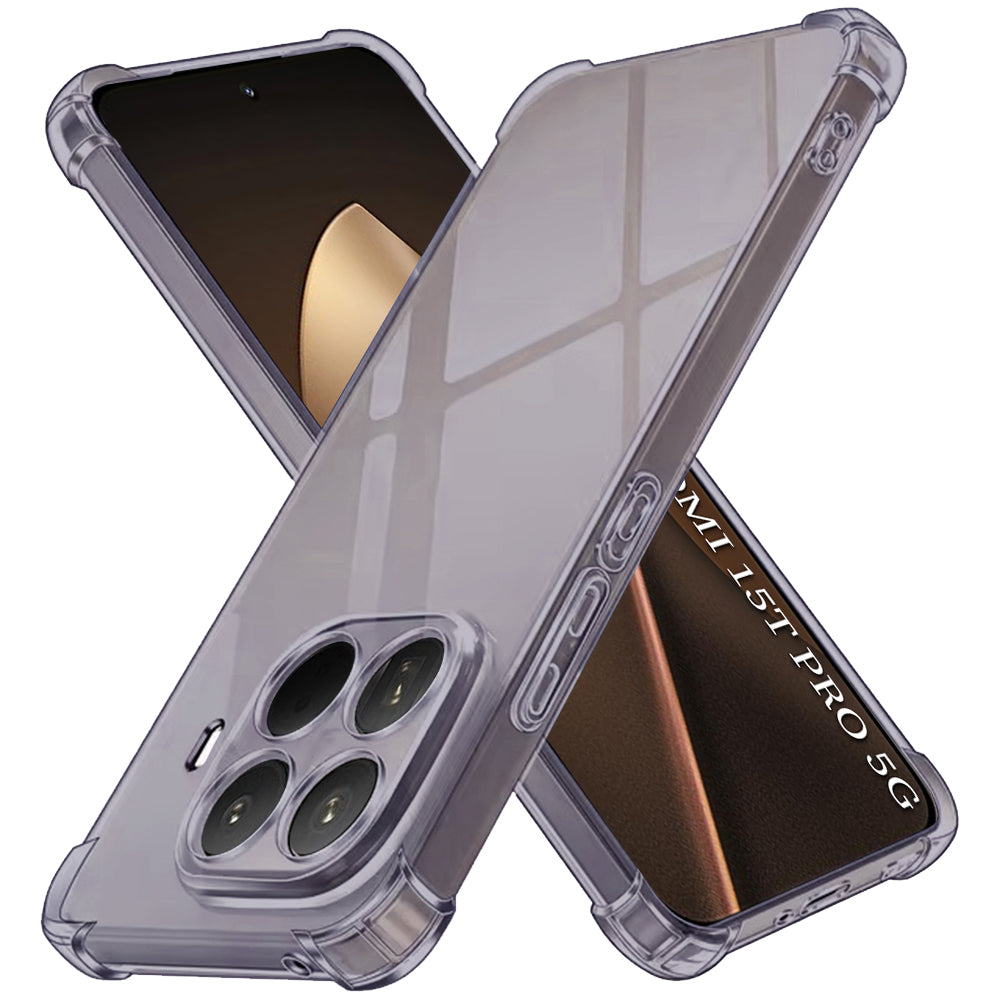 Калъф за Xiaomi 15T Pro, Techsuit, Shockproof Clear, Опушен