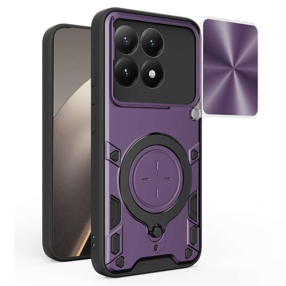 Калъф за Xiaomi 15T, Techsuit, CamGuard Pro, Лилав